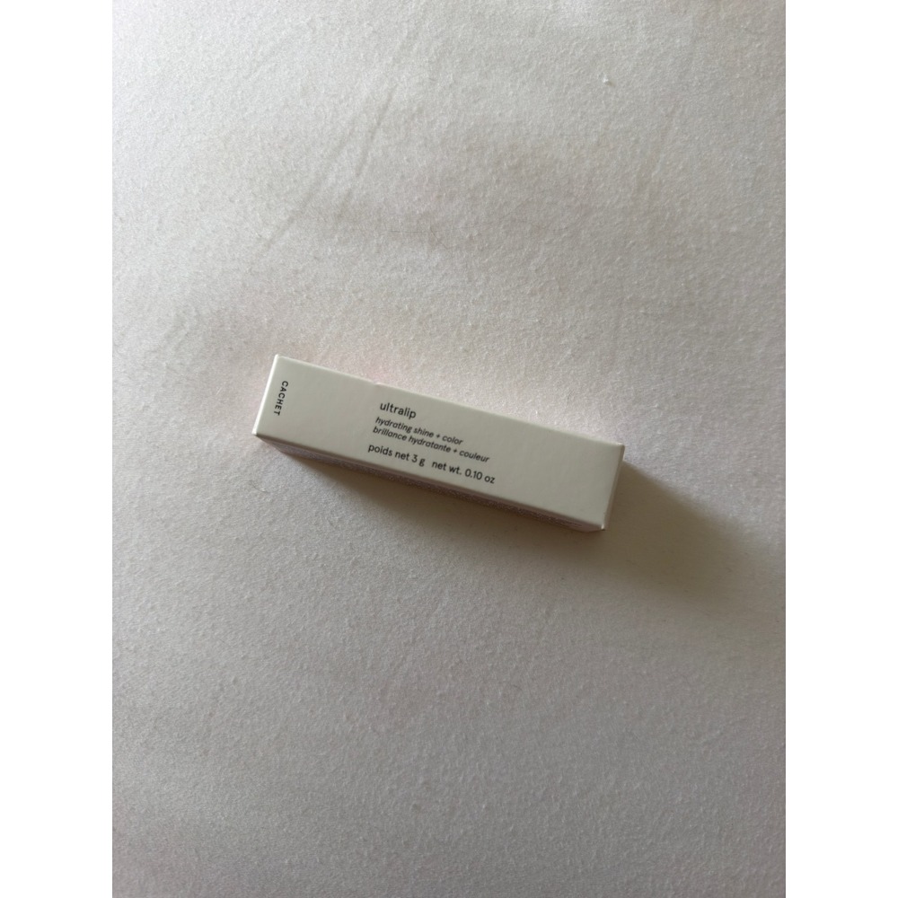 Glossier Ultralip Hydrating Shine Color Lipstick Cachet Walnut Brown 0.10 oz NEW